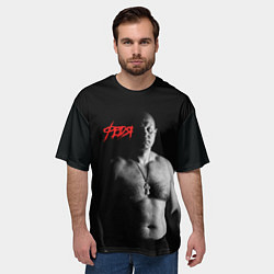 Футболка оверсайз мужская ФЕДЯ, цвет: 3D-принт — фото 2