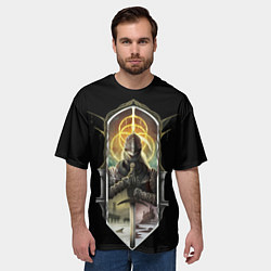 Футболка оверсайз мужская Elden Ring fire keeper, цвет: 3D-принт — фото 2