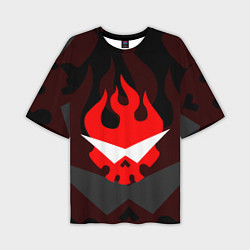 Футболка оверсайз мужская GURREN LAGANN LOGO SYMBOL, цвет: 3D-принт