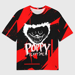 Футболка оверсайз мужская POPPY PLAYTIME ХАГИ ВАГИ, цвет: 3D-принт