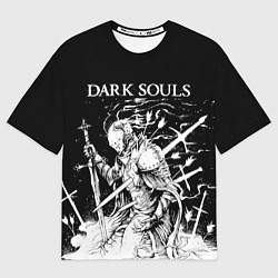 Футболка оверсайз мужская Dark Souls, The Ashen One, цвет: 3D-принт