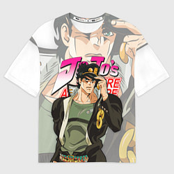 Мужская футболка оверсайз JOJO BIZARRE ADVENTURE ДЖОДЖО
