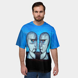 Футболка оверсайз мужская The Division Bell - Pink Floyd, цвет: 3D-принт — фото 2