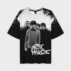 Мужская футболка оверсайз Группа Arctic monkeys