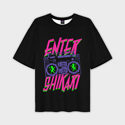 Мужская футболка оверсайз Enter Shikari BoomBox