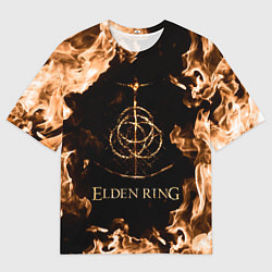 Футболка оверсайз мужская Elden Ring Logo, цвет: 3D-принт