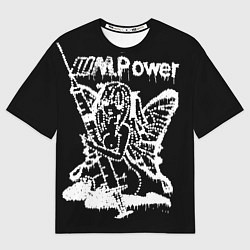 Футболка оверсайз мужская Drain Power, цвет: 3D-принт