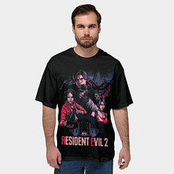 Футболка оверсайз мужская RE 2 Remaster, цвет: 3D-принт — фото 2