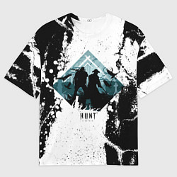Футболка оверсайз мужская Охотники за головами монстров, цвет: 3D-принт