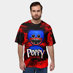 Футболка оверсайз мужская POPPY PLAYTIME ПОППИ ПЛЭЙ ТАЙМ, цвет: 3D-принт — фото 2