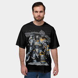 Футболка оверсайз мужская Ваха 40к Арт, цвет: 3D-принт — фото 2