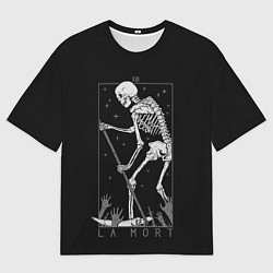 Футболка оверсайз мужская Жнец La Mort, цвет: 3D-принт