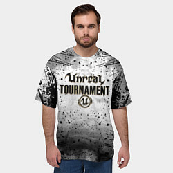 Футболка оверсайз мужская Unreal Tournament Нереальный Турнир, цвет: 3D-принт — фото 2