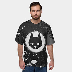 Футболка оверсайз мужская Stray: Painting, цвет: 3D-принт — фото 2