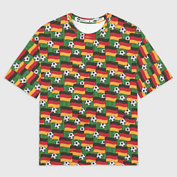 Футболка оверсайз мужская Германия футбол, цвет: 3D-принт