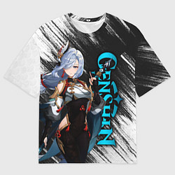 Футболка оверсайз мужская ШЭНЬ ХЭ КРИО АДЕПТ, цвет: 3D-принт
