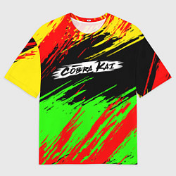 Футболка оверсайз мужская Логотип Cobra Kai, цвет: 3D-принт