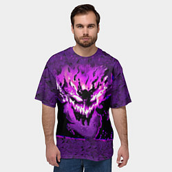 Футболка оверсайз мужская SHADOW FIEND PHONK, цвет: 3D-принт — фото 2