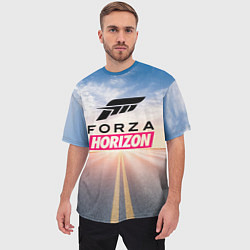Футболка оверсайз мужская Forza Horizon 5 Форза Хорайзен, цвет: 3D-принт — фото 2