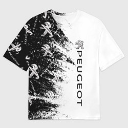 Мужская футболка оверсайз Peugeot Распылитель