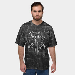 Футболка оверсайз мужская PINK FLOYD - ПИНК ФЛОЙД ГРУППА, цвет: 3D-принт — фото 2