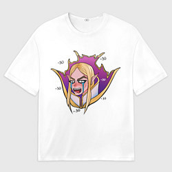 Футболка оверсайз мужская Invoker Инвокер Dota2, цвет: 3D-принт