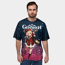 Футболка оверсайз мужская Кли!, цвет: 3D-принт — фото 2