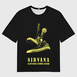 Футболка оверсайз мужская Nirvana Нирвана, цвет: 3D-принт