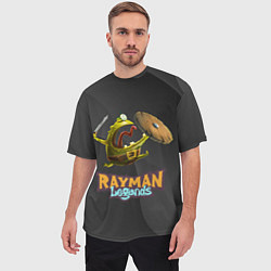 Футболка оверсайз мужская Rayman Legends Black, цвет: 3D-принт — фото 2