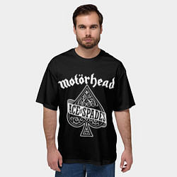 Футболка оверсайз мужская Motorhead Моторхед, цвет: 3D-принт — фото 2