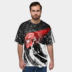 Футболка оверсайз мужская BLEACH - ИЧИГО БЛИЧ, цвет: 3D-принт — фото 2