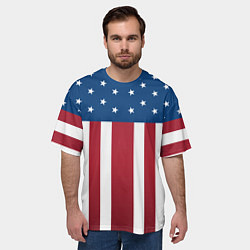 Футболка оверсайз мужская Как у Кит Флинта Продиджи, цвет: 3D-принт — фото 2