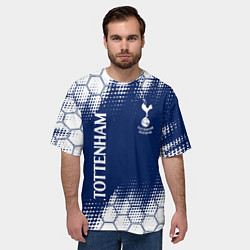 Футболка оверсайз мужская TOTTENHAM HOTSPUR Тоттенхэм, цвет: 3D-принт — фото 2
