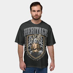 Футболка оверсайз мужская NORDIC VALHALLA, цвет: 3D-принт — фото 2