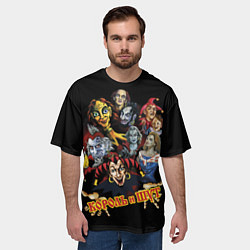 Футболка оверсайз мужская Король и Шут КиШ, цвет: 3D-принт — фото 2