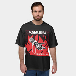 Футболка оверсайз мужская SAMURAI Chippin In, цвет: 3D-принт — фото 2
