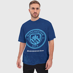 Футболка оверсайз мужская MANCHESTER CITY Manchester City, цвет: 3D-принт — фото 2