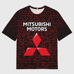 Футболка оверсайз мужская МИТСУБИСИ МОТОР Космос, цвет: 3D-принт