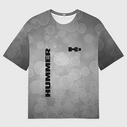 Футболка оверсайз мужская Hummer abstraction, цвет: 3D-принт