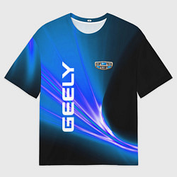 Футболка оверсайз мужская Geely Automobile, цвет: 3D-принт