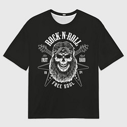 Футболка оверсайз мужская Free Soul, цвет: 3D-принт