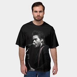 Футболка оверсайз мужская Джаред Лето 30 Seconds To Mars, цвет: 3D-принт — фото 2