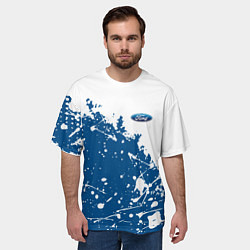 Футболка оверсайз мужская Ford форд, цвет: 3D-принт — фото 2