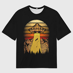 Футболка оверсайз мужская Похищение Рыбака, цвет: 3D-принт