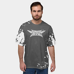 Футболка оверсайз мужская BABYMETAL moametal, цвет: 3D-принт — фото 2