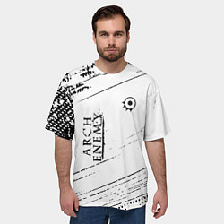Футболка оверсайз мужская Arch Enemy, цвет: 3D-принт — фото 2