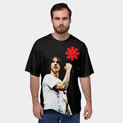 Футболка оверсайз мужская Red Hot Chili Peppers RHCP, цвет: 3D-принт — фото 2