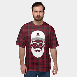 Футболка оверсайз мужская Хипстер русская версия, цвет: 3D-принт — фото 2
