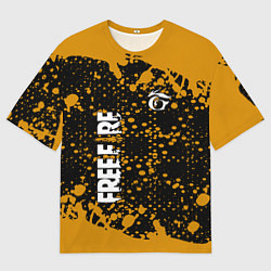 Футболка оверсайз мужская GARENA FREE FIRE ФРИ ФАЕР, цвет: 3D-принт