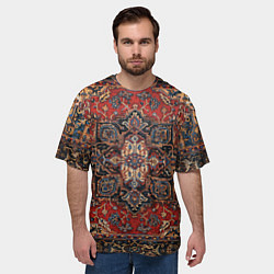 Футболка оверсайз мужская КОВЁР ПАЛАС, цвет: 3D-принт — фото 2